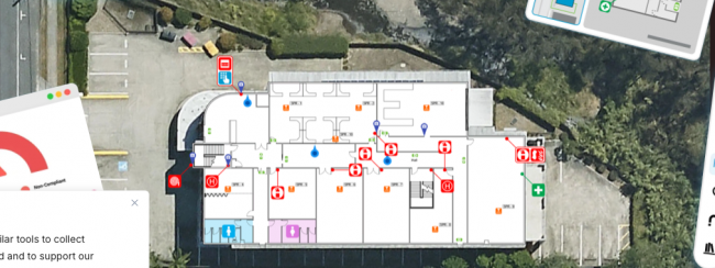 Fire mapping and training makes buildings safer